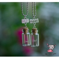 Кулон парный для двоих друзей Best Friends. Одуванчики. Цена за 1 пару